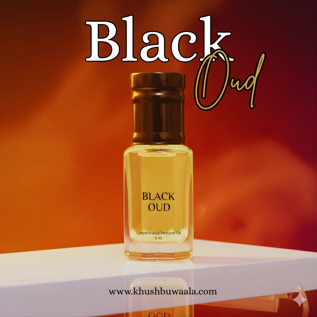 Black Oud - Premium perfume bottle