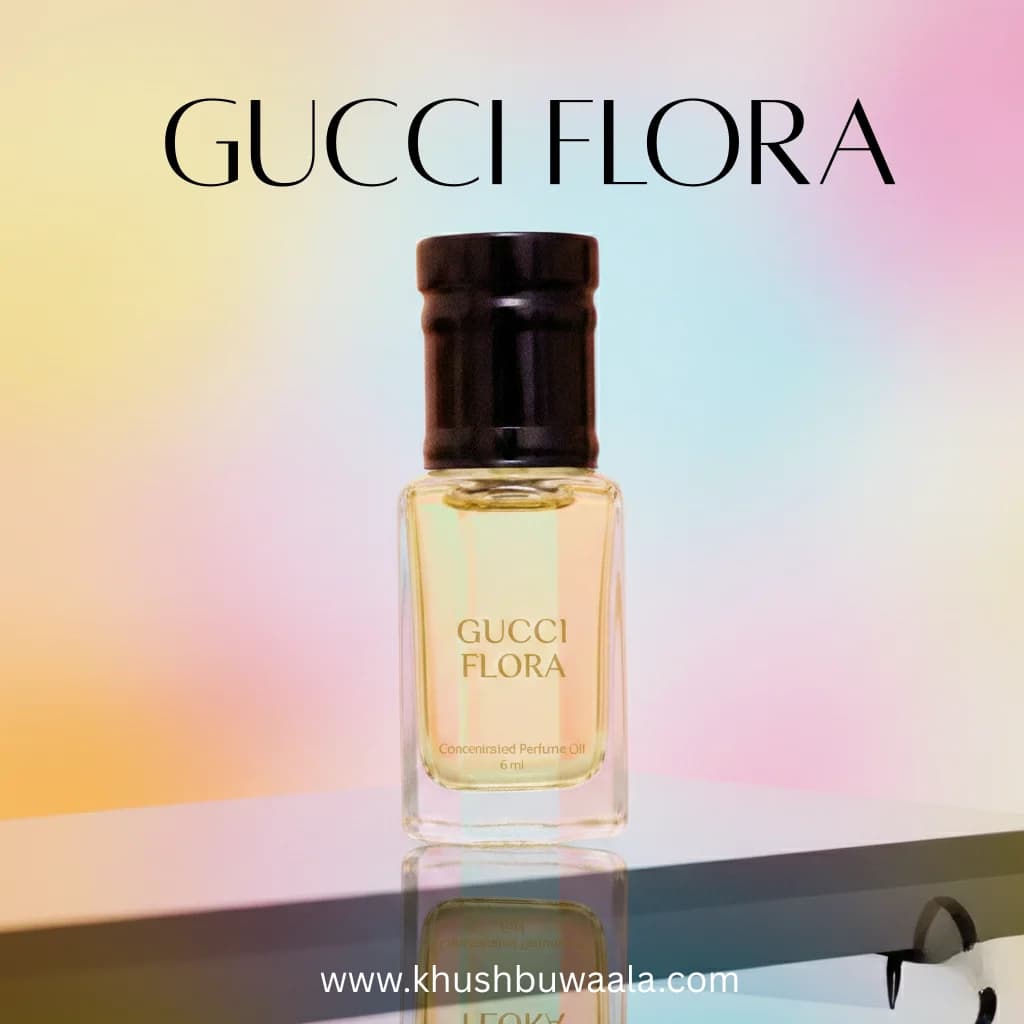 Gucci Flora - Premium perfume bottle